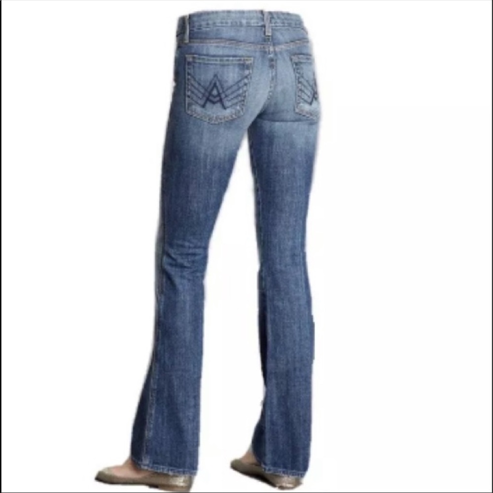 7 For All Mankind A Pocket Bootcut Jeans Perfect condition ! Y2K